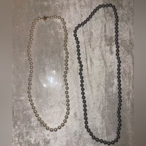 NWOT Costume Jewelry/ Faux Pearl Necklaces